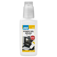 Гель для чищення духовок, гриля та барбекю зі щіткою HG Power Gel Brush Oven, 250 мл